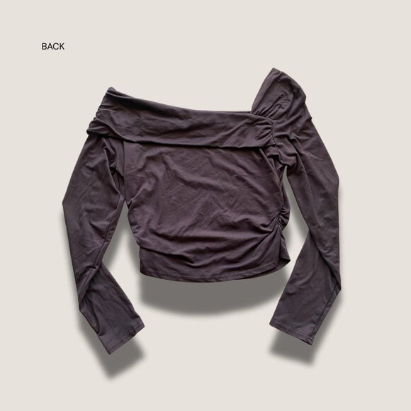 Off Shoulder Long Sleeve Top - Picture 4 of 4